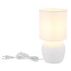 Globo Marble Bordslampa Vit, 1-ljuskällor