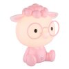Globo Sheepy Bordslampa LED Rosa, Vit, 1-ljuskällor