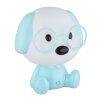 Globo Puppy Bordslampa LED Blå, Vit, 1-ljuskällor