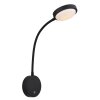Globo Pegasi Vägglampa LED Svart, 1-ljuskällor