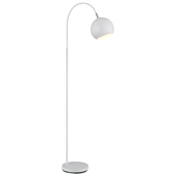 Globo Benno Golvlampa Vit, 1-ljuskällor