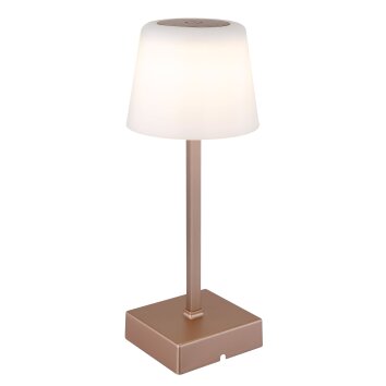 Globo Xayden Bordslampa LED Champagne, Champagne Färger, 1-ljuskällor