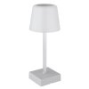 Globo Xayden Bordslampa LED Silver, 1-ljuskällor