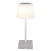 Globo Xayden Bordslampa LED Silver, 1-ljuskällor