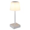 Globo Xayden Bordslampa LED Silver, 1-ljuskällor