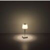 Globo Xayden Bordslampa LED Silver, 1-ljuskällor