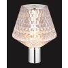 Globo Gixi Bordslampa LED Krom, Genomskinlig, klar, 1-ljuskällor