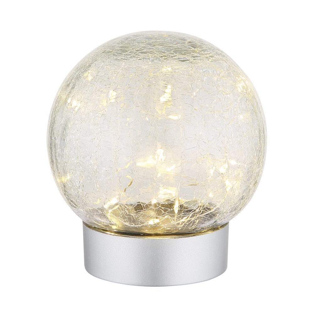 Globo Soona Bordslampa LED Silver, 1-ljuskällor main product photo