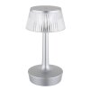 Globo Lucio Bordslampa LED Silver, 1-ljuskällor