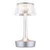 Globo Lucio Bordslampa LED Silver, 1-ljuskällor
