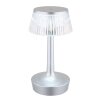 Globo Lucio Bordslampa LED Silver, 1-ljuskällor