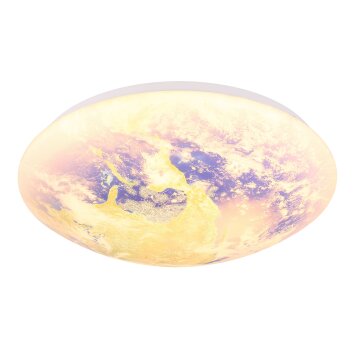 Globo Gaia Taklampa LED Vit, 1-ljuskällor