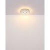 Globo Cara Taklampa LED Grått, Silver, 1-ljuskällor