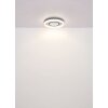 Globo Alsuna Taklampa LED Antracit, 1-ljuskällor, Fjärrkontroll