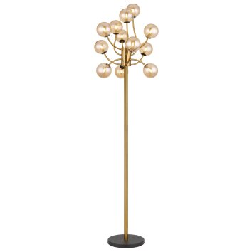 Globo Riha Golvlampa Guld, Mässing, 12-ljuskällor