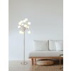 Globo Riha Golvlampa Nickel matt, 12-ljuskällor