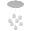 Globo Riha Nickel matt, 7-ljuskällor