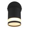 Globo und Taklampa, Takstrålkastare, Vägglampa, Väggspotlight Svart, 1-ljuskällor