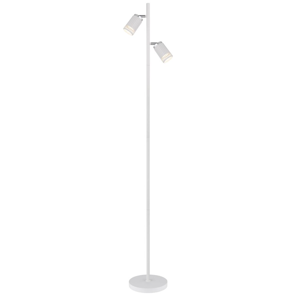 Globo Korben Golvlampa Vit, 2-ljuskällor main product photo