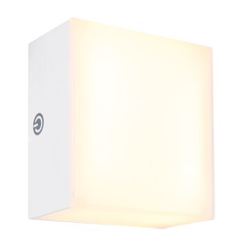 Globo Sami Vägglampa LED Vit, 1-ljuskällor