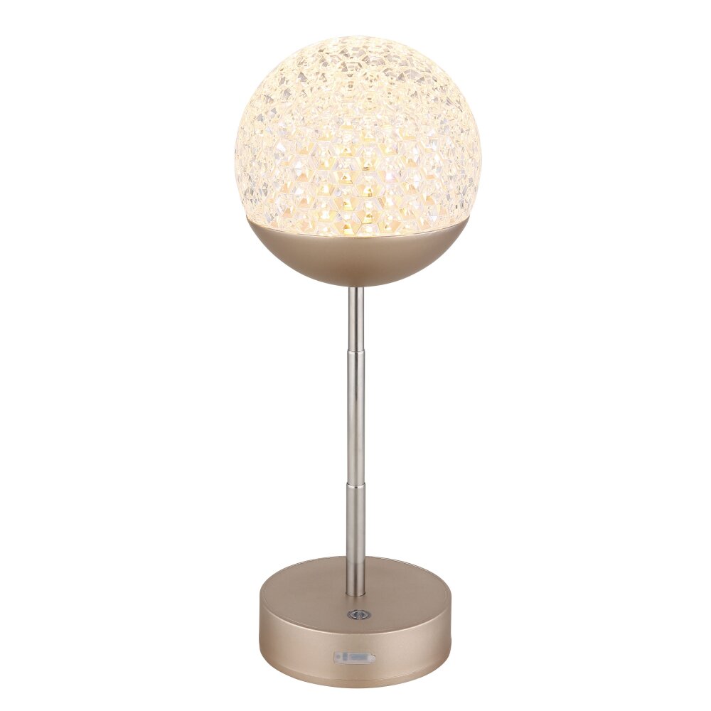 Globo Gavin Bordslampa LED Guld, 1-ljuskällor main product photo