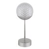 Globo Gavin Bordslampa LED Silver, 1-ljuskällor