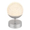 Globo Gavin Bordslampa LED Silver, 1-ljuskällor