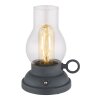 Globo Petro Bordslampa LED Antracit, 1-ljuskällor