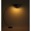 Globo Robles Golvlampa LED Nickel matt, 1-ljuskällor