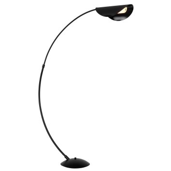 Globo Robles Golvlampa LED Svart, 1-ljuskällor