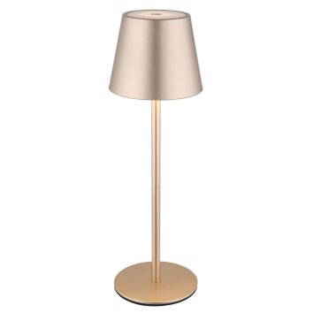 Globo I Bordslampa LED Champagne, 1-ljuskällor