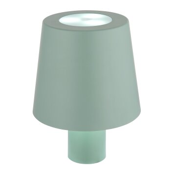 Globo Yara Bordslampa LED Grön, 1-ljuskällor, Färgväxlare