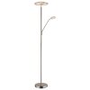 Globo Stanford Taklampa LED Nickel matt, 1-ljuskällor