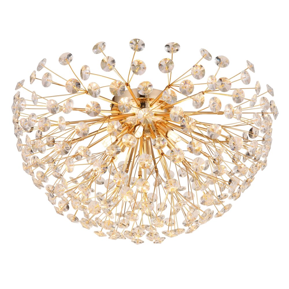 Globo Katrina Taklampa Guld, 6-ljuskällor main product photo