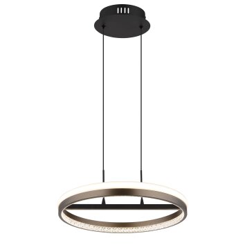 Globo Della Pendellampa LED Svart, 1-ljuskällor