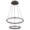 Globo Alaina Pendellampa LED Grått, 1-ljuskällor, Fjärrkontroll