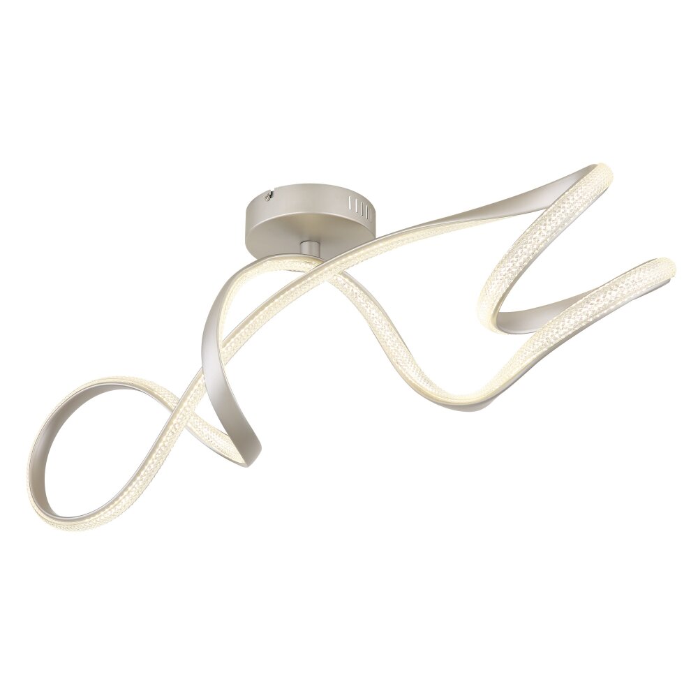 Globo Swirl Taklampa LED Nickel matt, 1-ljuskällor main product photo