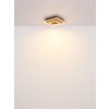Globo Woody Taklampa LED Naturfärger, Svart, 1-ljuskällor
