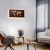 Paul Neuhaus MAP Vägglampa LED Guld, Rostfärger, 1-ljuskällor