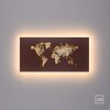 Paul Neuhaus MAP Vägglampa LED Guld, Rostfärger, 1-ljuskällor