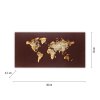 Paul Neuhaus MAP Vägglampa LED Guld, Rostfärger, 1-ljuskällor