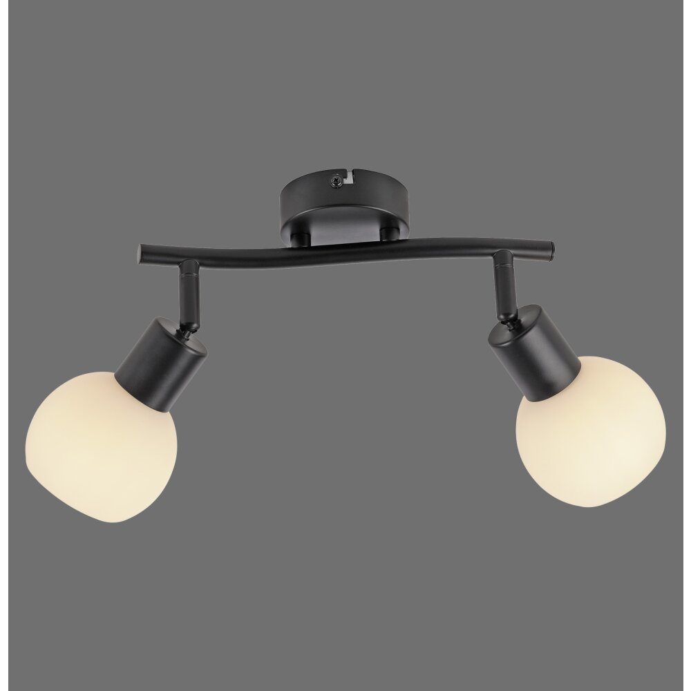Leuchten Direkt LOKI Taklampa LED Svart, 2-ljuskällor main product photo
