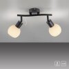 Leuchten Direkt LOKI Taklampa LED Svart, 2-ljuskällor