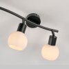 Leuchten Direkt LOKI Taklampa LED Svart, 3-ljuskällor