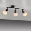 Leuchten Direkt LOKI Taklampa LED Svart, 3-ljuskällor