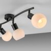 Leuchten Direkt LOKI Taklampa LED Svart, 3-ljuskällor