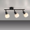 Leuchten Direkt LOKI Taklampa LED Svart, 3-ljuskällor