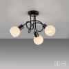 Leuchten Direkt LOKI Taklampa LED Svart, 3-ljuskällor