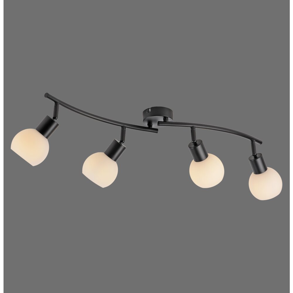 Leuchten Direkt LOKI Taklampa LED Svart, 4-ljuskällor main product photo