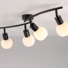 Leuchten Direkt LOKI Taklampa LED Svart, 4-ljuskällor